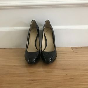 Black Patent Leather High Heels